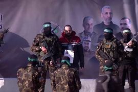 عملية تسليم الأسرى في غزة